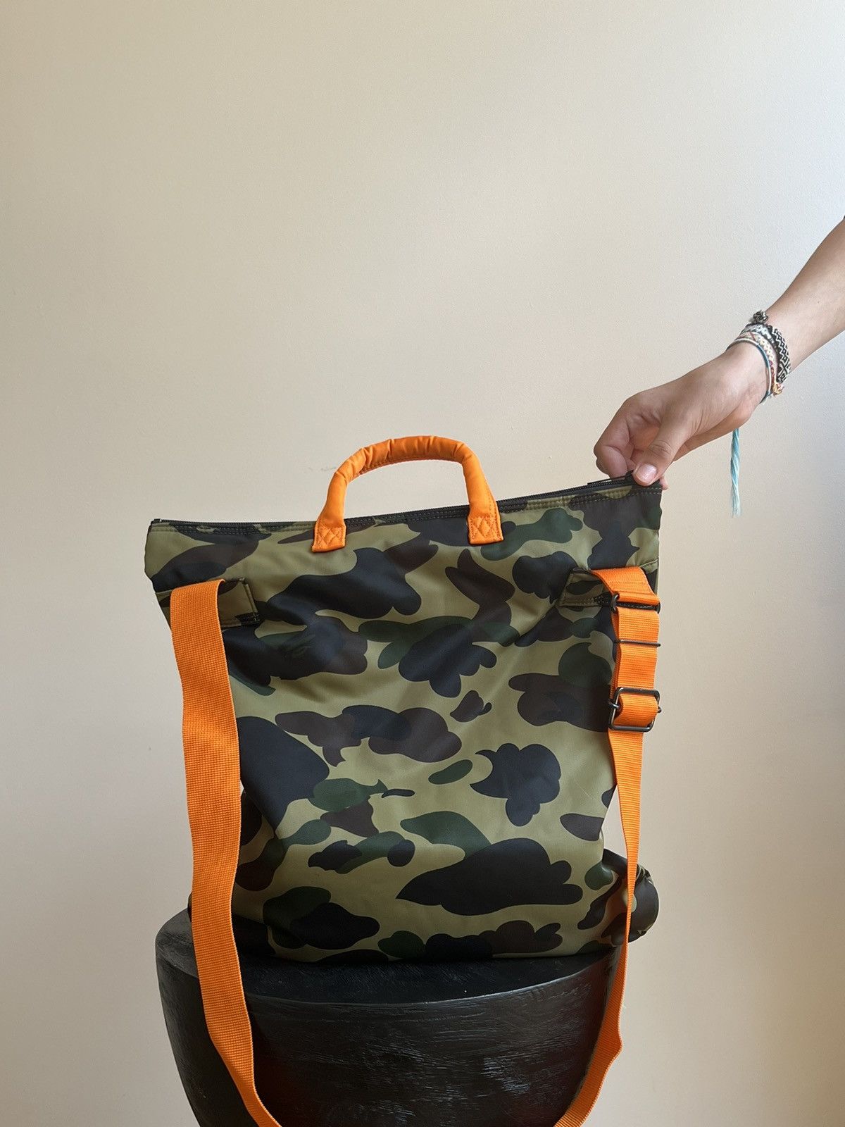 Bape × Porter Sac à main/bandoulière A bathing ape x Porter rare Size ONE SIZE - 2 Thumbnail
