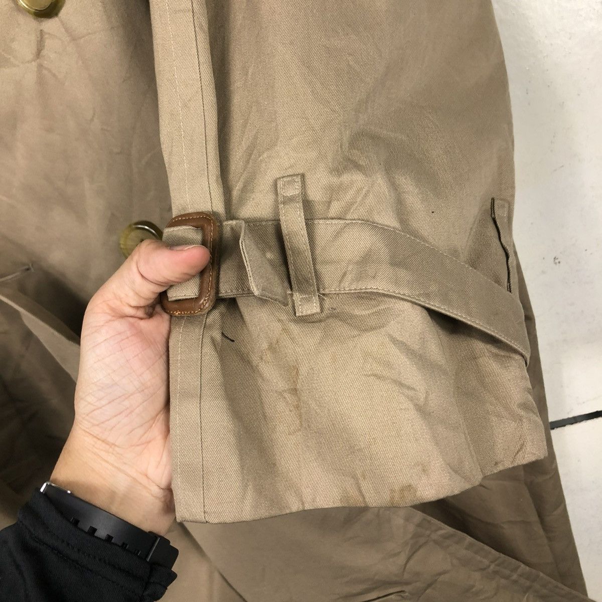 Burberry 🔥VINTAGE LONG JACKET TRENCH COAT BURBERRYS NOVA CHECK Size US M / EU 48-50 / 2 - 15 Thumbnail