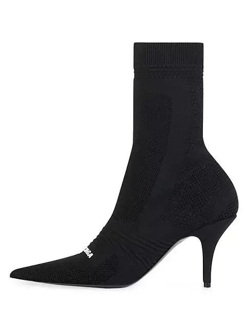 Balenciaga o1mt1gz1124 Knife 2.0 80MM Booties in Black Size US 6.5 / IT 36.5 - 4 Thumbnail
