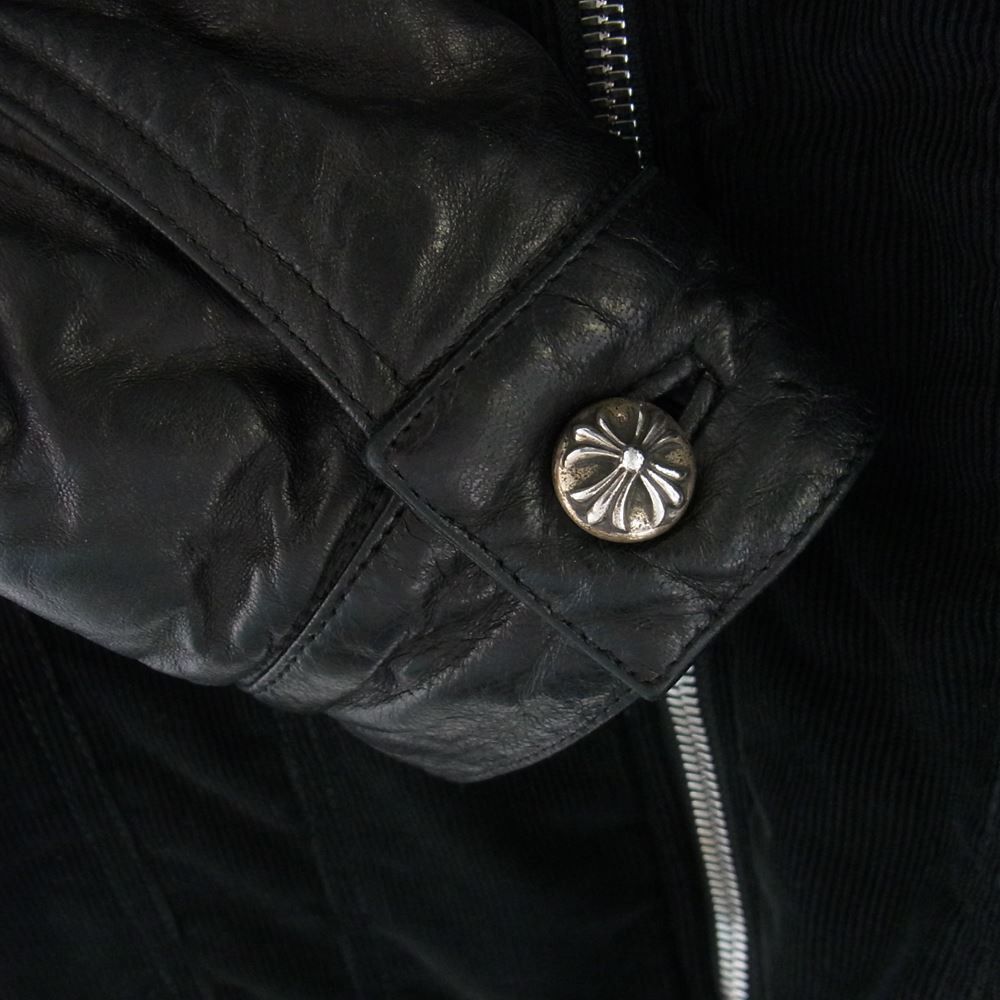 Chrome Hearts Chrome Hearts Cordouroy Leather Jacket Size US M / EU 48-50 / 2 - 6 Thumbnail
