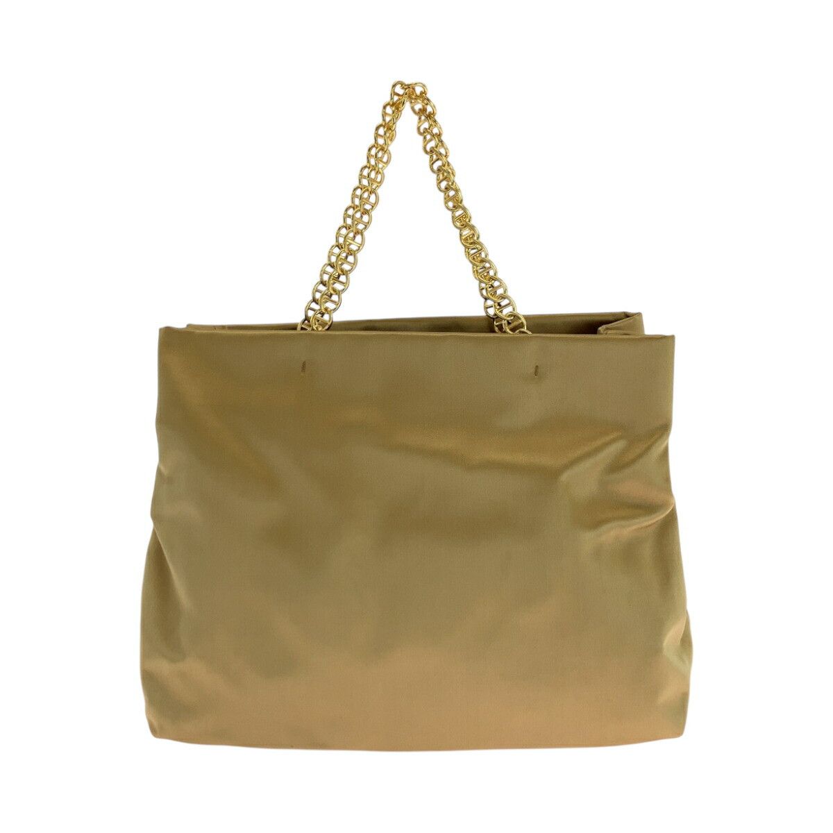 Prada Prada Satin Chain Tote Bag Textile Tote Bag DUTY FREE for USA