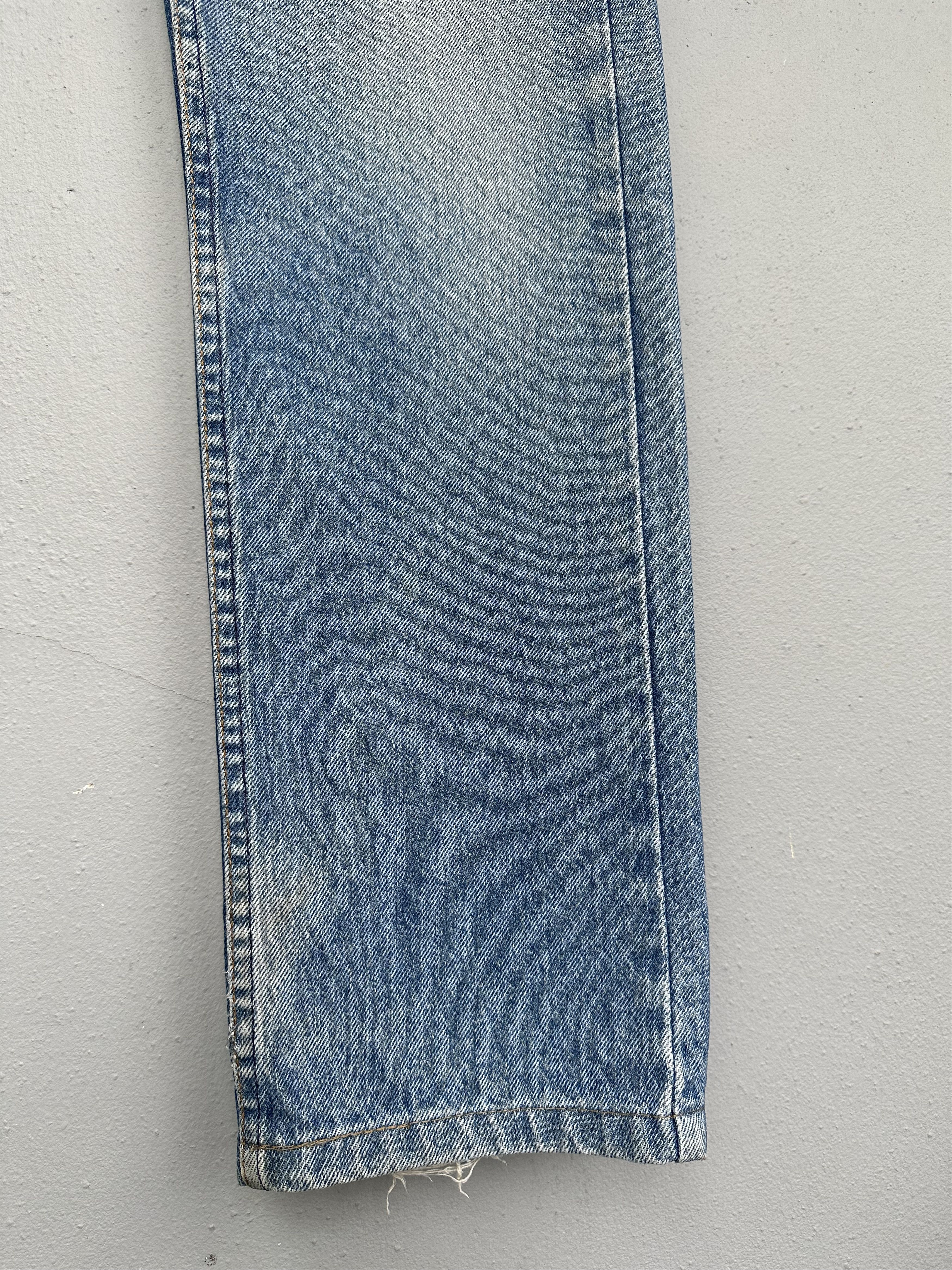 Levi's Vintage 90s Levi's 505 Single R Distressed Flare Jeans Size US 29 - 11 Thumbnail
