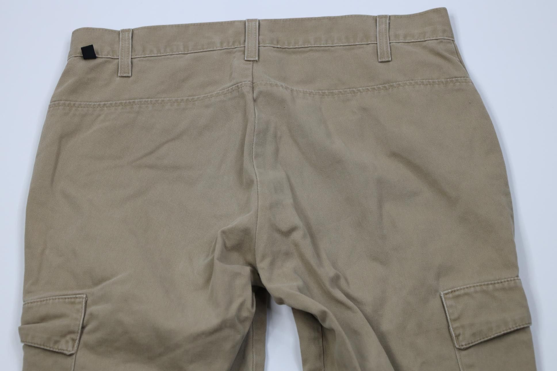 Levi's Vintage 90s Levi's L2 Babydoll Flared Wide Leg Cargo Pants Size 34" / US 12 / IT 48 - 11 Thumbnail
