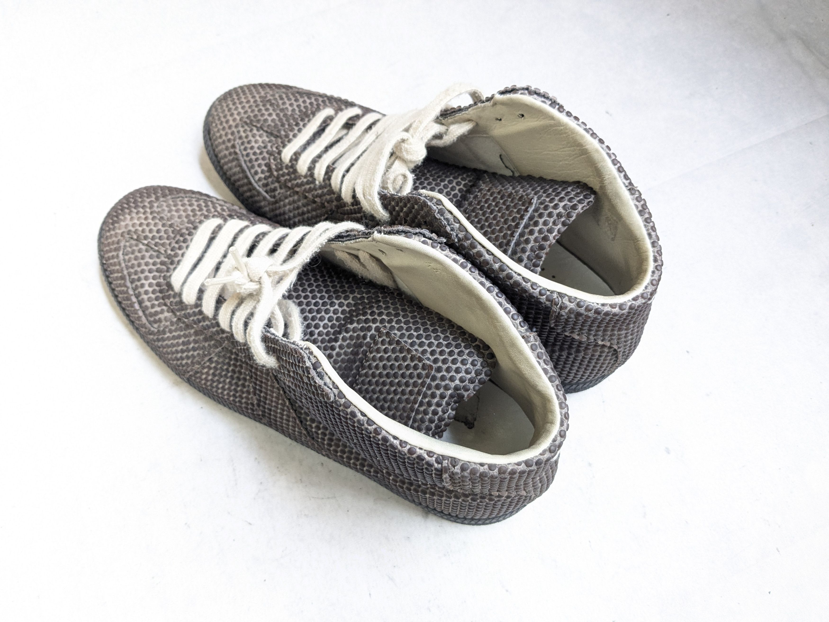 Maison Margiela Maison Margiela GAT Replica Rubber 11 44 High Black Brown Size US 11 / EU 44 - 12 Thumbnail