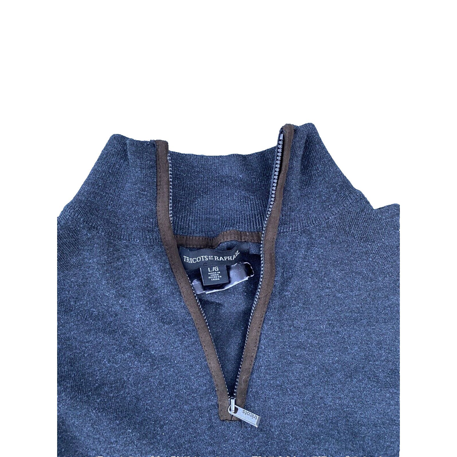 Tricots St. Raphael Tricots St. Raphael Pullover Sweater collared top L A000239 Size US L / EU 52-54 / 3 - 2 Thumbnail