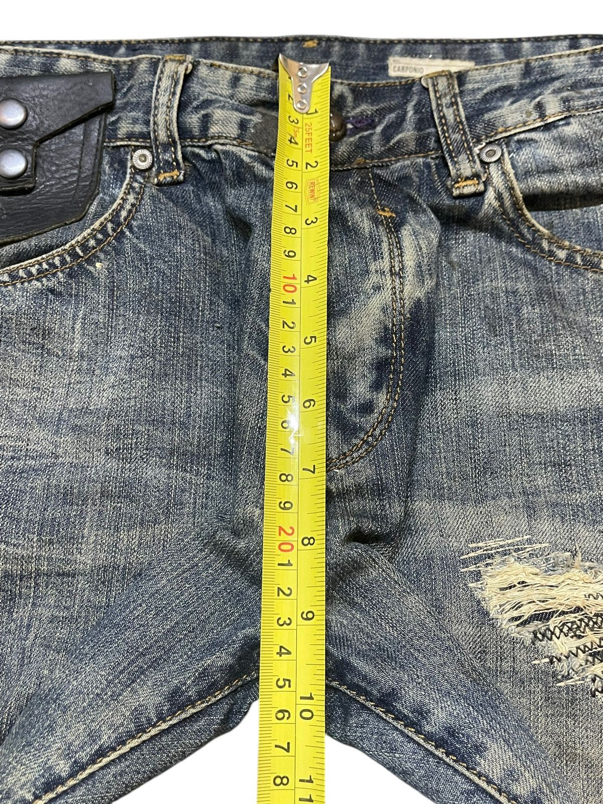 Replay Vintage Replay Blue Wash Distressed Style Jeans Size US 30 / EU 46 - 15 Thumbnail