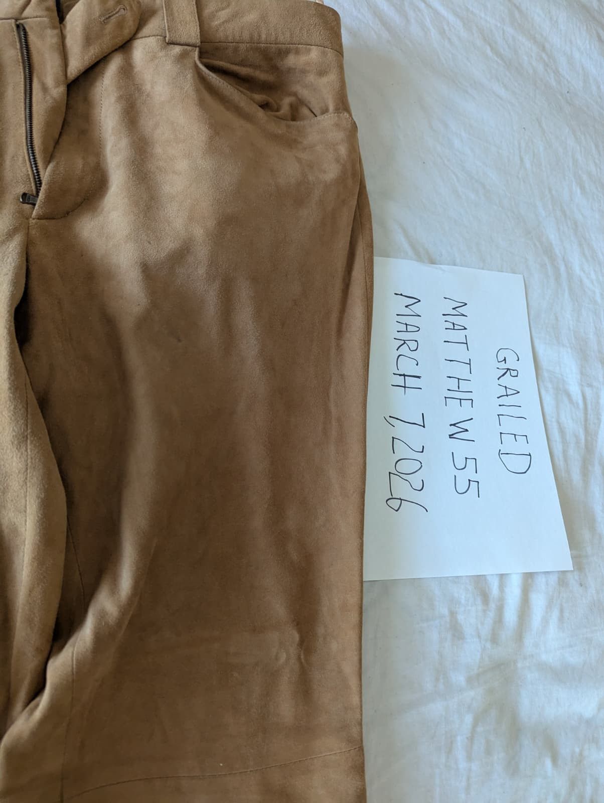 Other Vintage Ralph Lauren Suede Pants Size US 38 / EU 54 - 4 Thumbnail