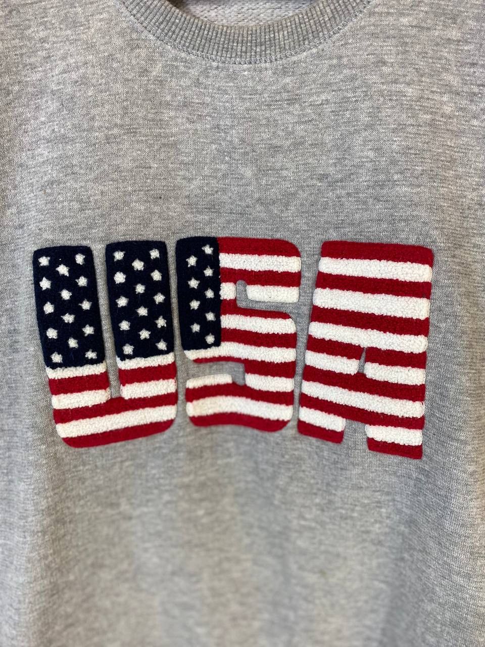 Other vintage sweatshirt usa velvet letter very nice design Size US M / EU 48-50 / 2 - 2 Thumbnail