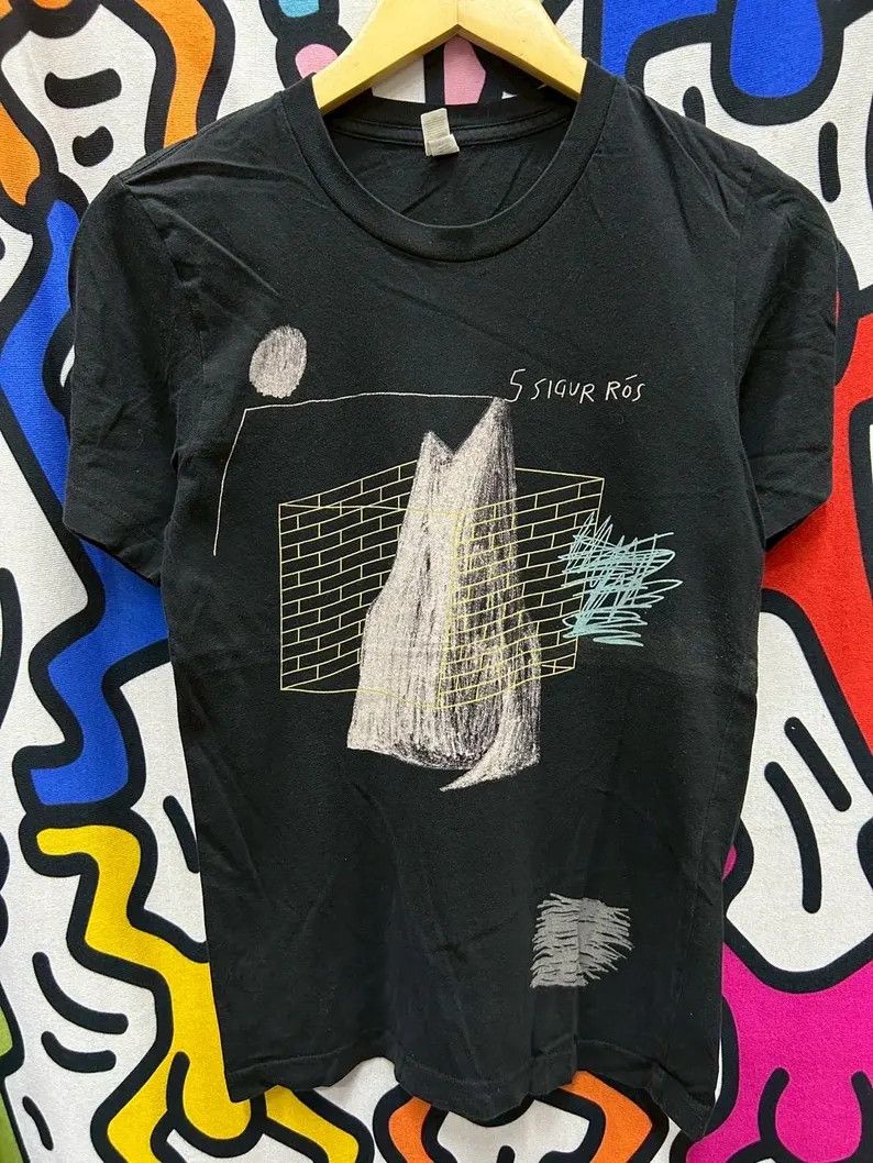 Vintage Vintage 2000s Sigur Ros tshirt size XS Size US XS / EU 42 / 0 - 2 Thumbnail
