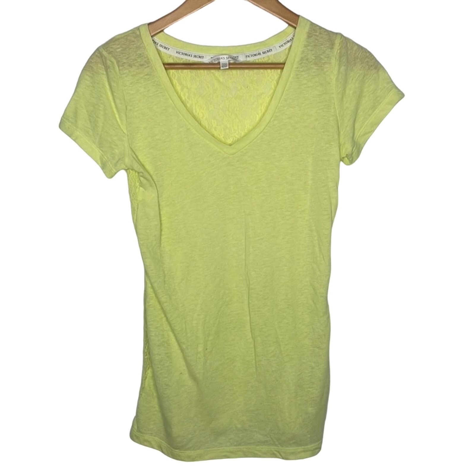 Victoria's Secret Victoria's Secret Lace Back Tee Size M / US 6-8 / IT 42-44 - 1 Thumbnail
