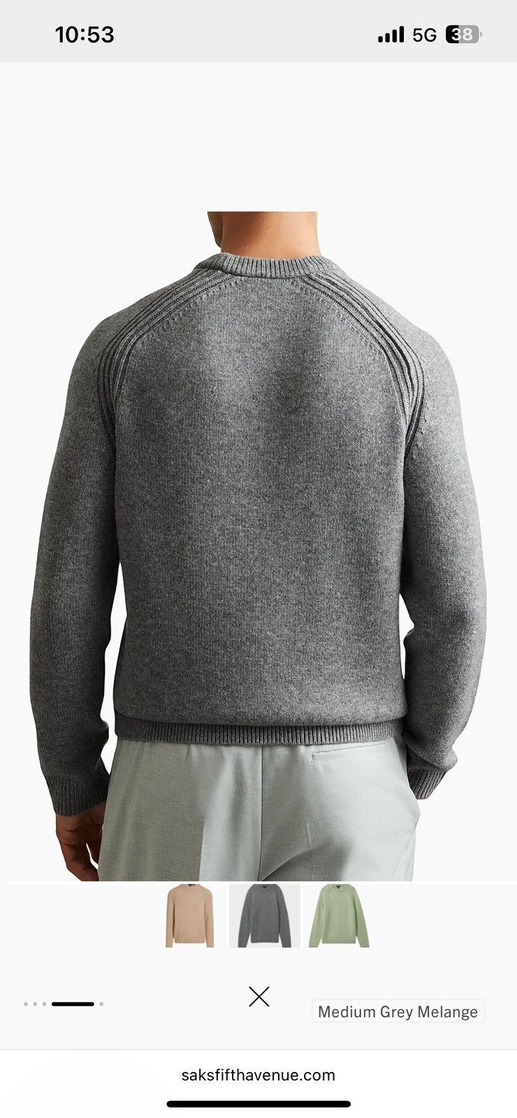 Reiss Reiss Cotton woven knit sweater Size US XXL / EU 58 / 5 - 4 Thumbnail