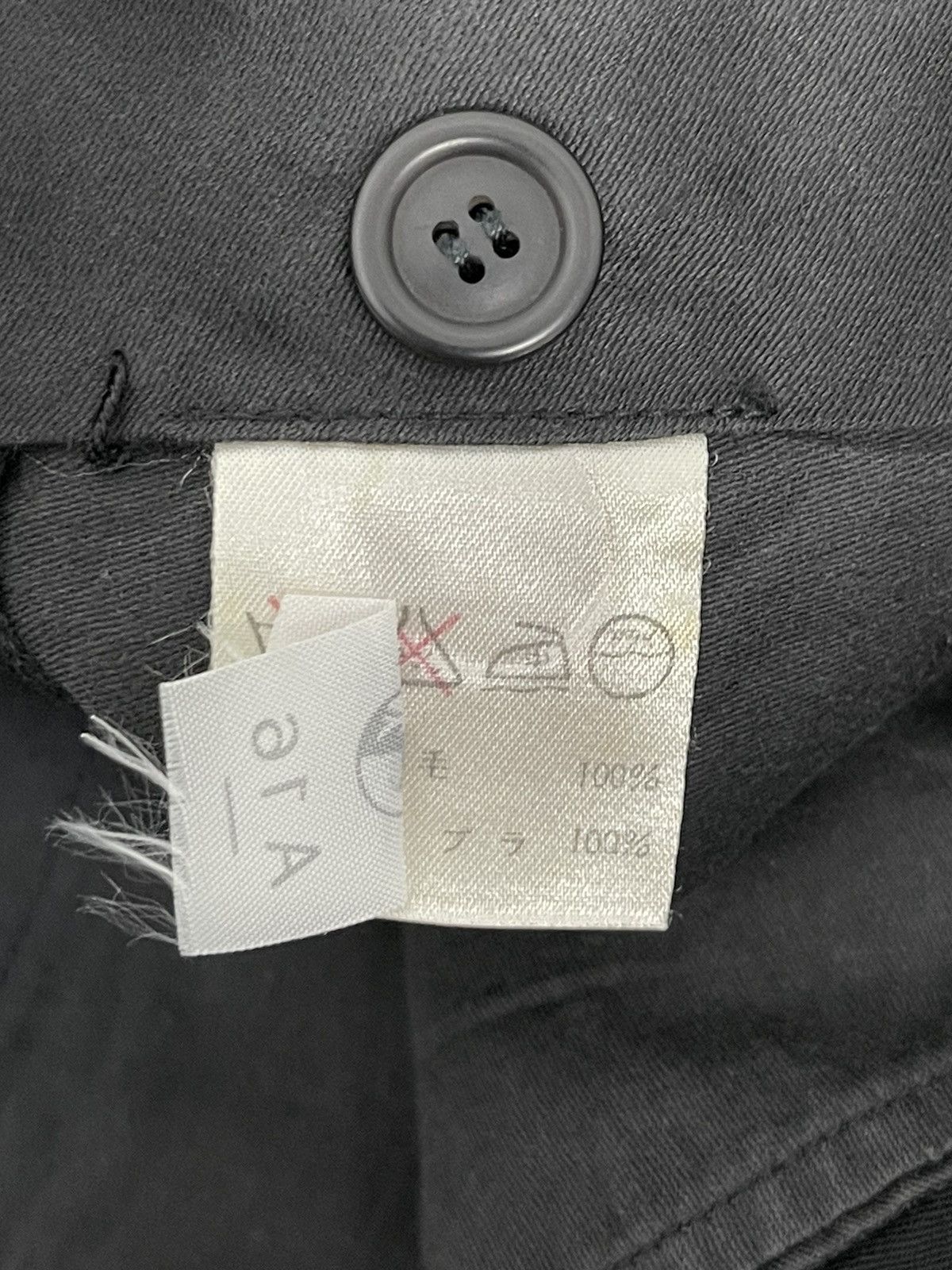Issey Miyake Vtg 80s Wool Trouser Issey Miyake Wide Tapered 6🟦5 Size US 31 - 21 Thumbnail