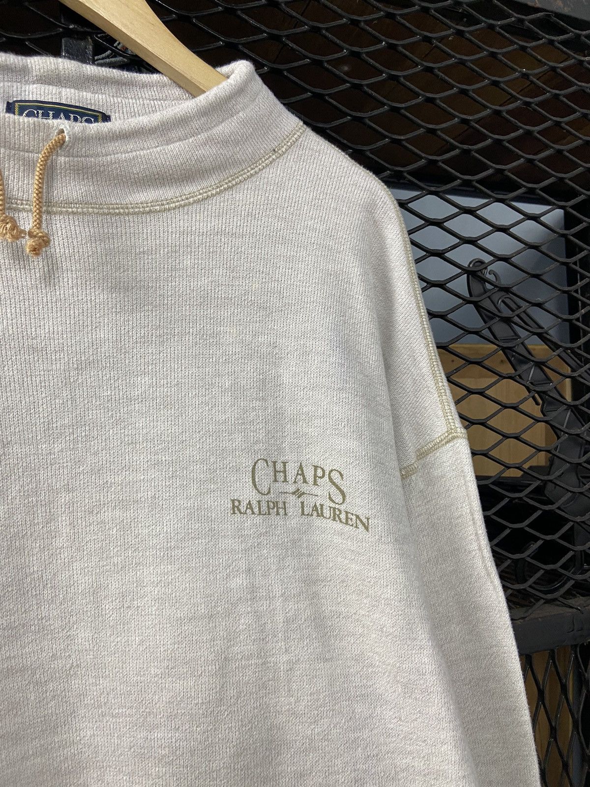 Chaps Ralph Lauren × Polo Ralph Lauren × Vintage Chaps Ralph Lauren Turtleneck Sweater Sweatshirt Size US L / EU 52-54 / 3 - 2 Thumbnail