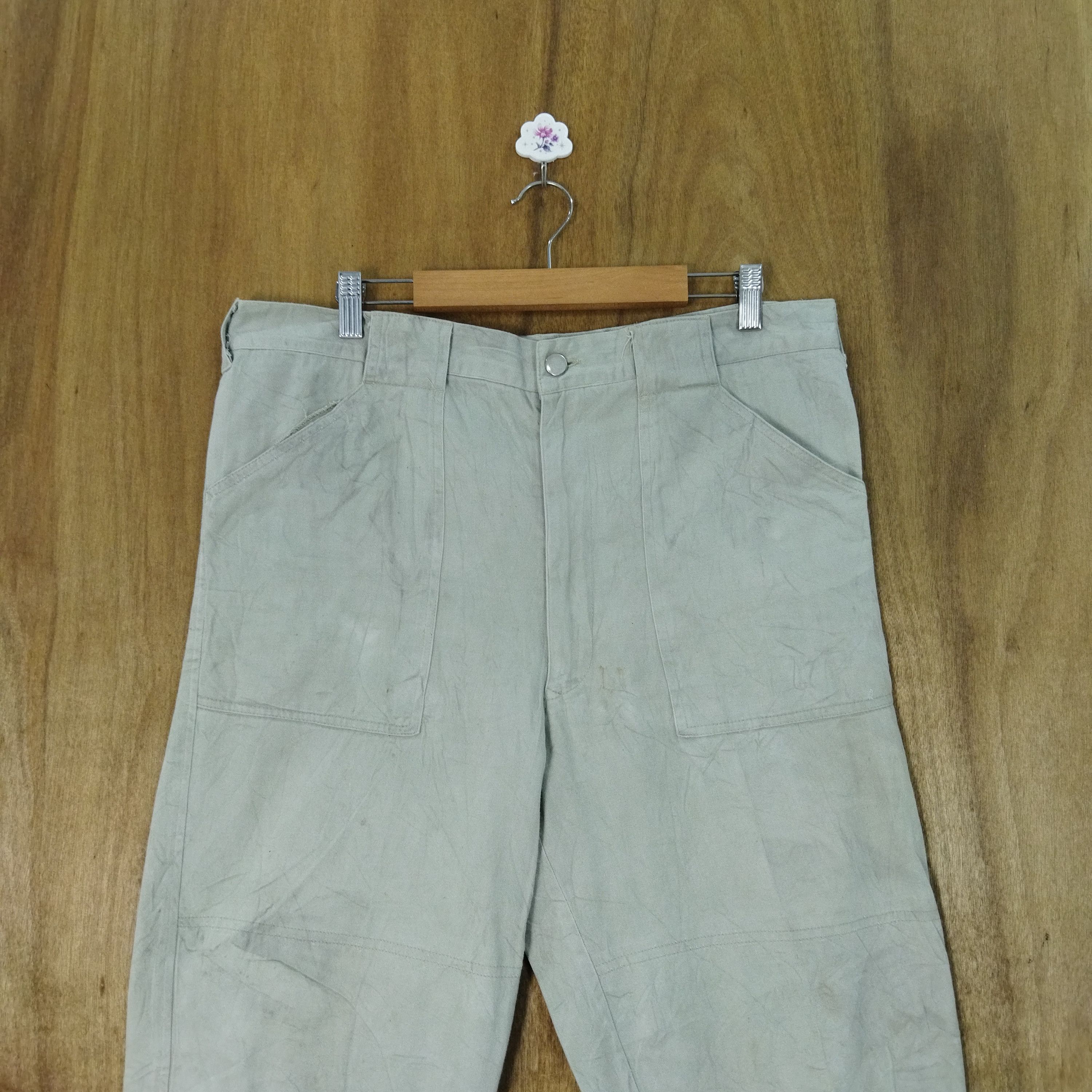 Japanese Brand JAPANESE BRAND LIGHT GREEN BUSH PANTS Size US 34 / EU 50 - 2 Thumbnail