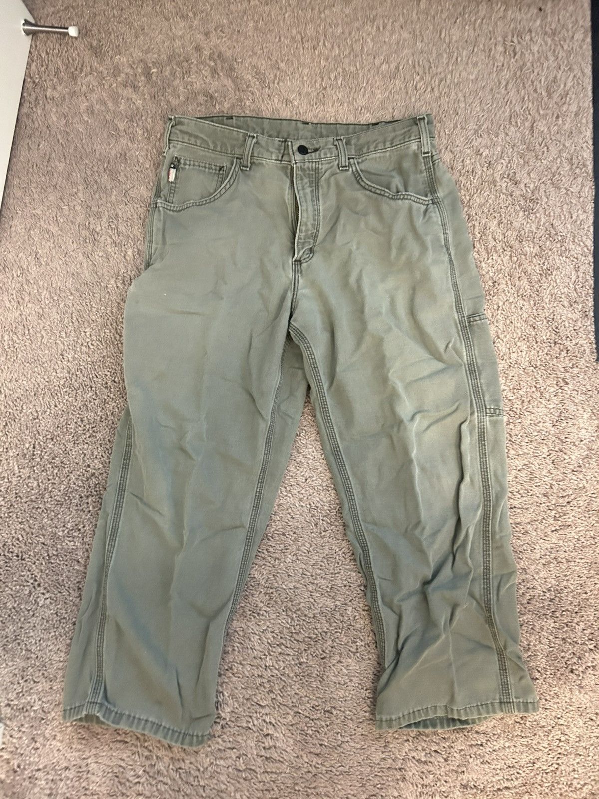 Carhartt Carhartt Green Cargo Jeans Size US 30 / EU 46 - 1 Thumbnail
