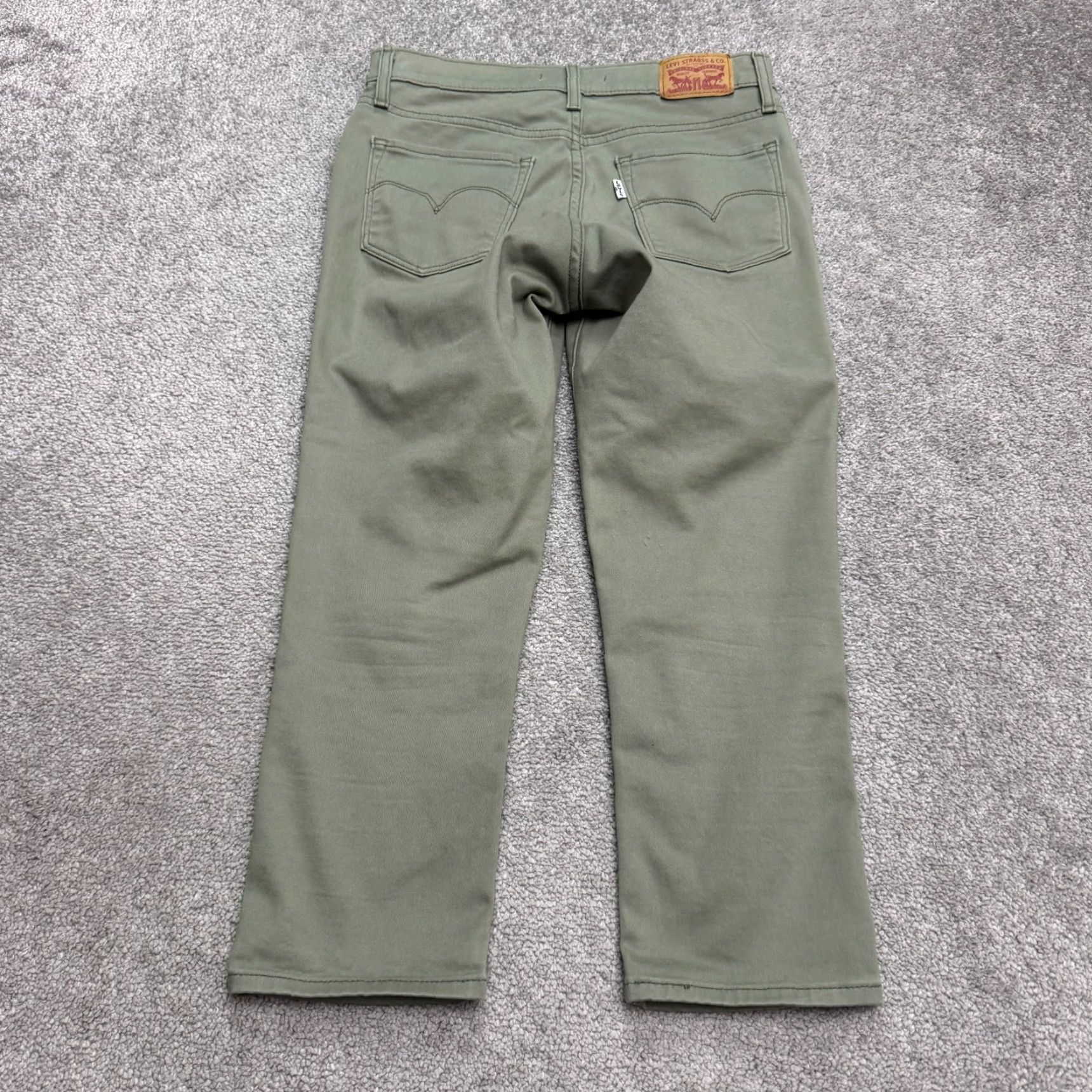 Levi's Levi's 311 Shaping Skinny Jeans Womens 27 Green Mid Rise Denim Stretch City Outdoor Vintage No Size 27" / US 4 / IT 40 - 2 Thumbnail