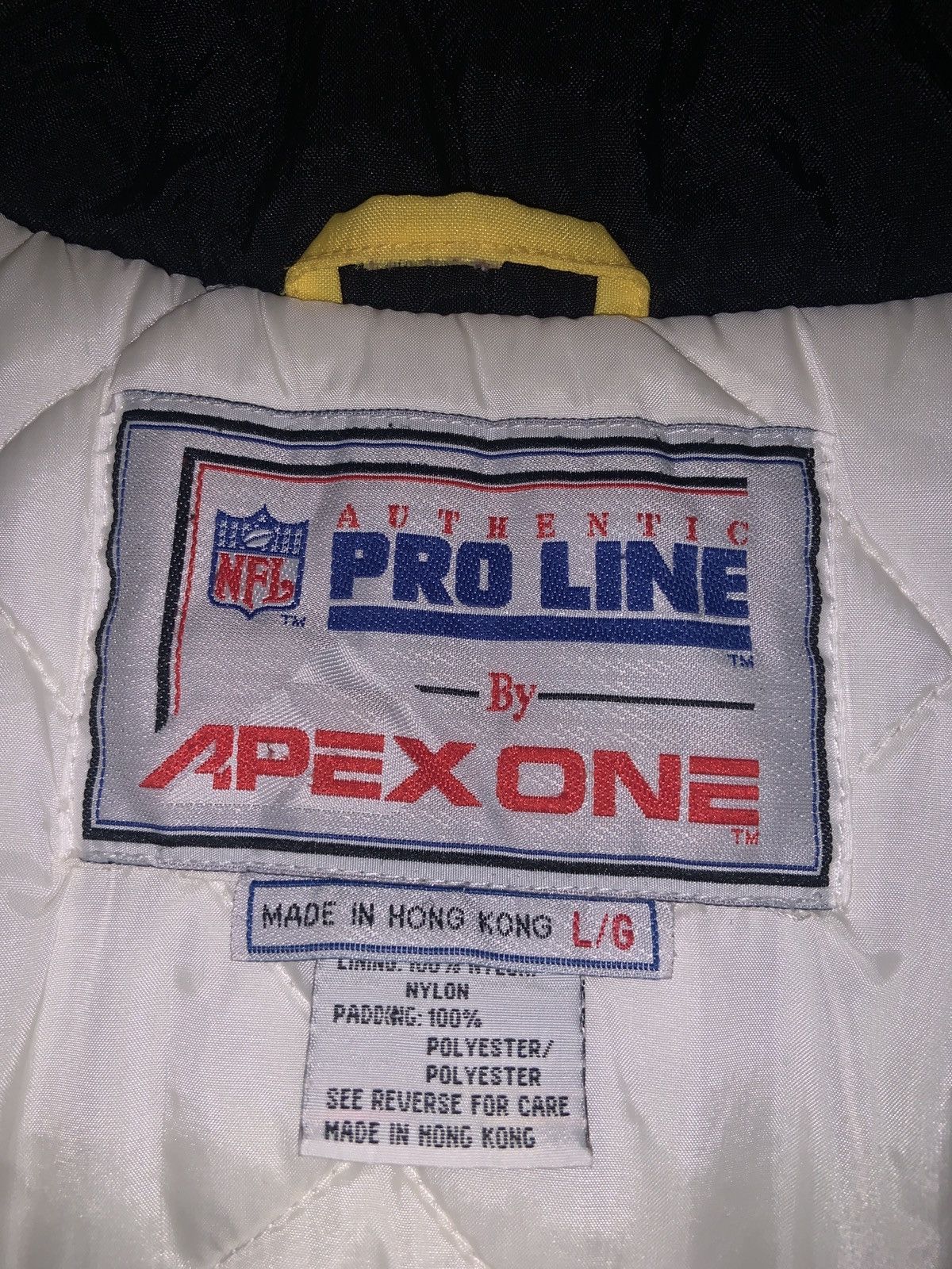 Pro Line Vintage 90’ Pro Line By Apex One Green Bay Packers Jacket Size US L / EU 52-54 / 3 - 3 Thumbnail