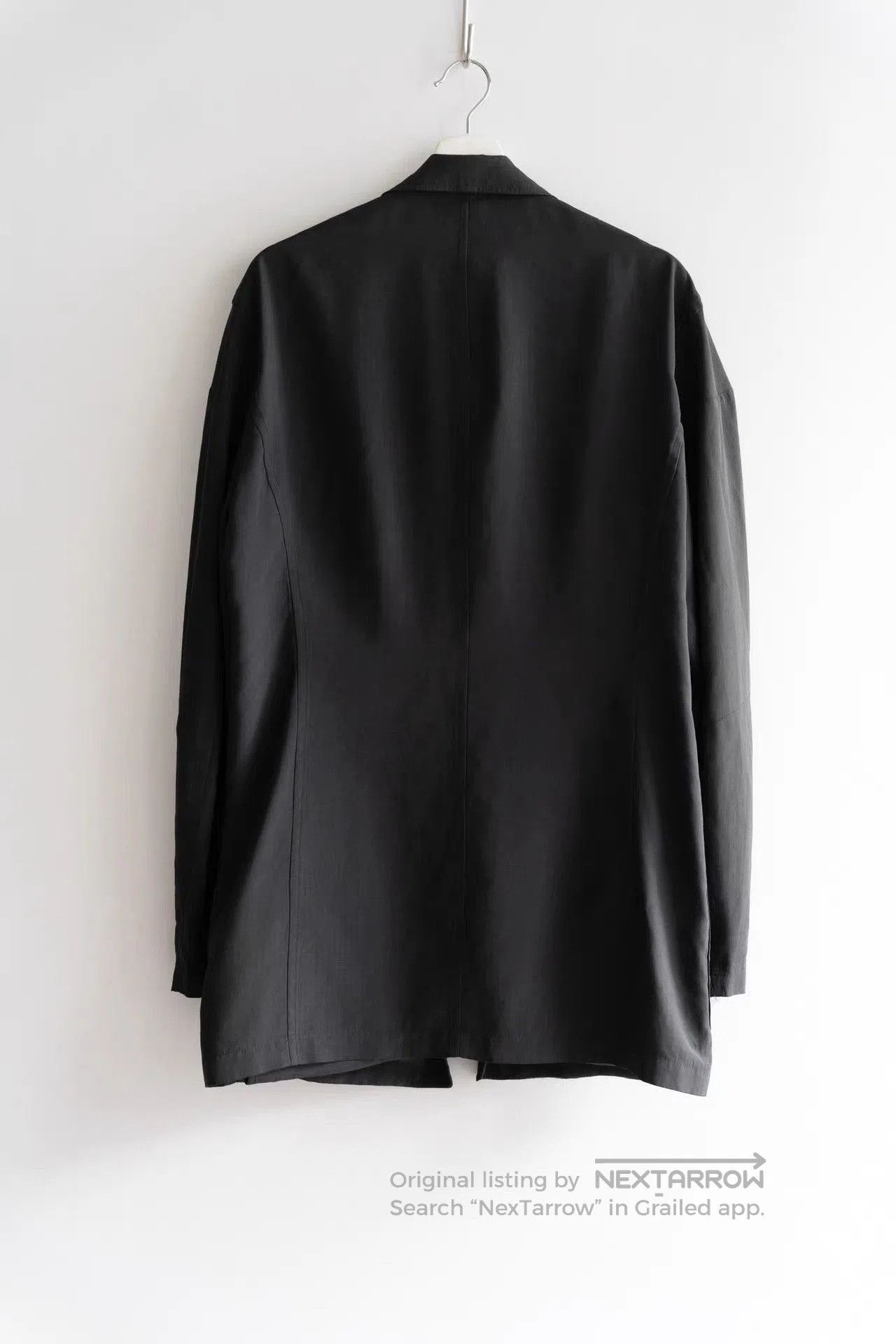 Yohji Yamamoto Black Button. Size US M / EU 48-50 / 2 - 2 Thumbnail