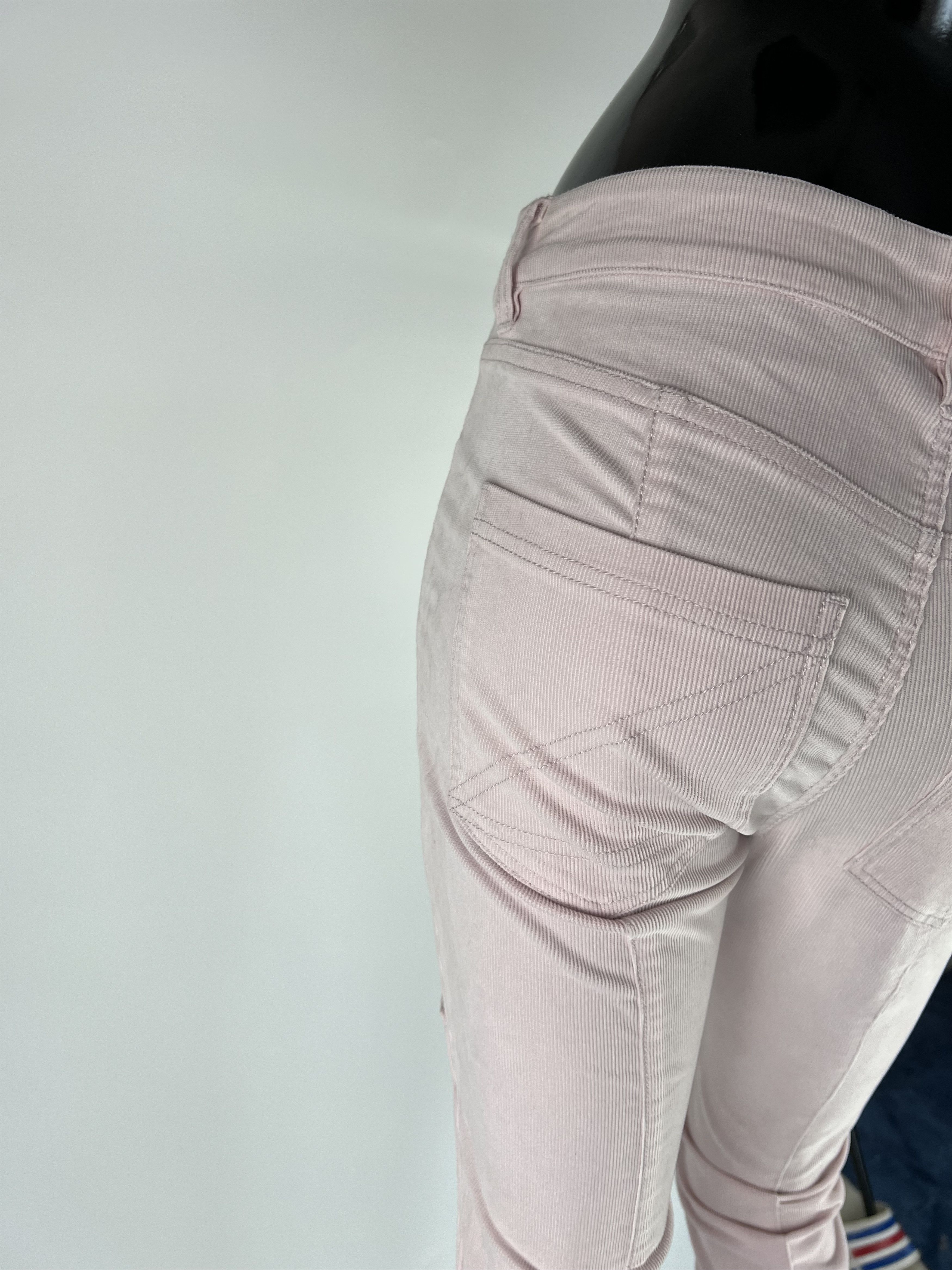 Zadig & Voltaire Zadig & Voltaire Women's Pink Corduroy Velours Pants Size 36 Size 27" / US 4 / IT 40 - 5 Thumbnail