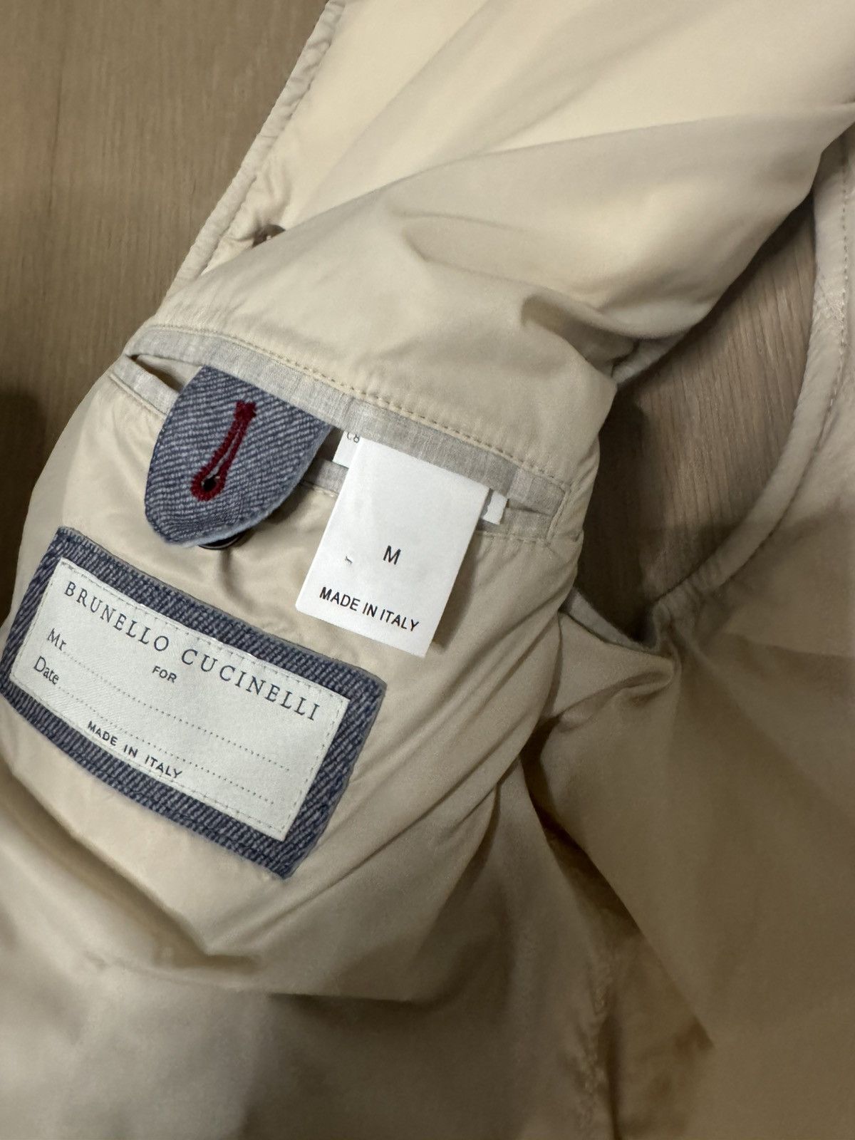 Brunello Cucinelli Suede puffer vest size medium Size US M / EU 48-50 / 2 - 8 Thumbnail
