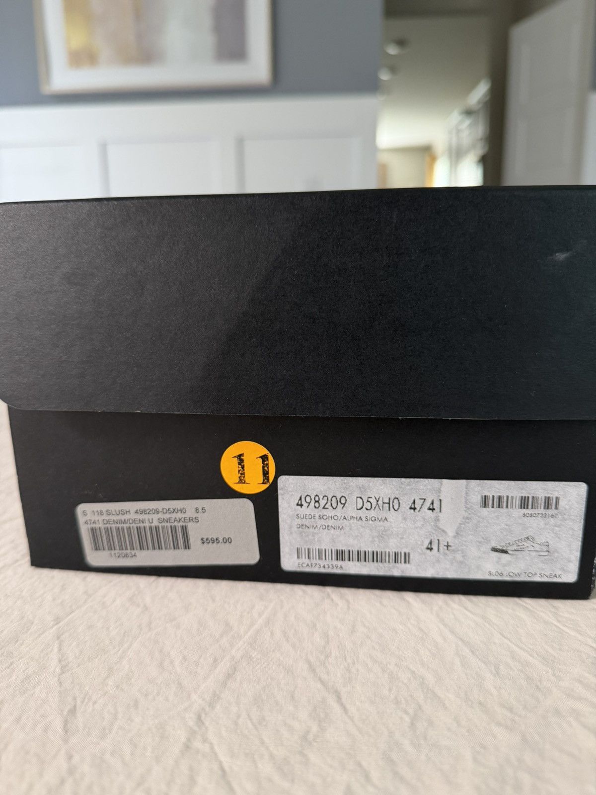 Saint Laurent Paris Saint Laurent DENIM/DENI U SNEAKERS Size US 8.5 / EU 41-42 - 3 Thumbnail