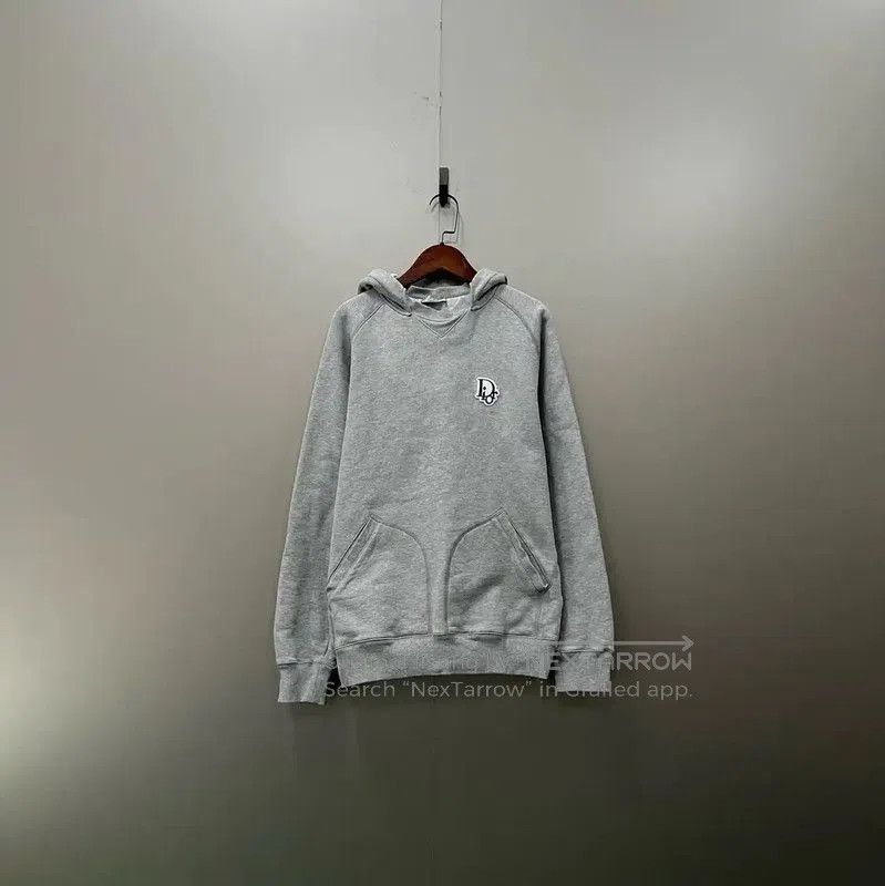 Dior Dior Men's Gray Cotton Hoodie Sweatshirt . Size US S / EU 44-46 / 1 - 1 Thumbnail