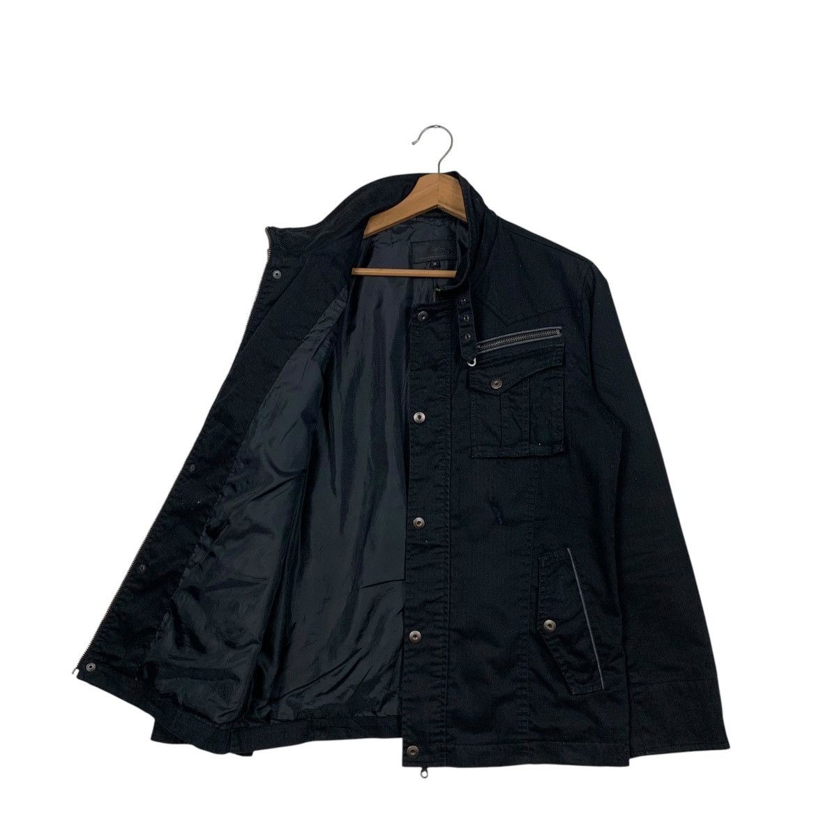 Mossimo MOSSIMO Four Pocket Button Zipper Casual Jacket #2548-C115 Size US M / EU 48-50 / 2 - 9 Thumbnail