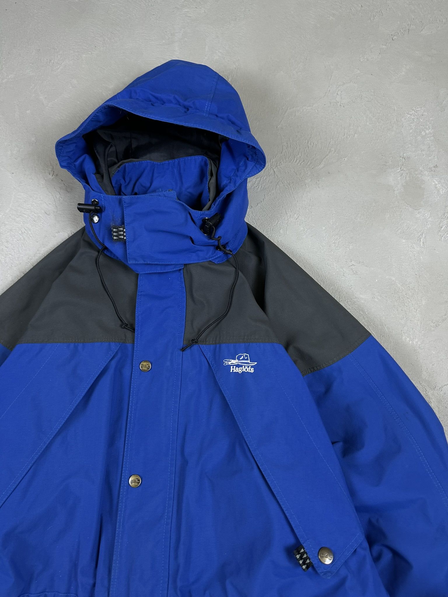 Haglofs 90s Vintage Haglofs Goretex Softshell Wind Jacket Size US M / EU 48-50 / 2 - 7 Thumbnail