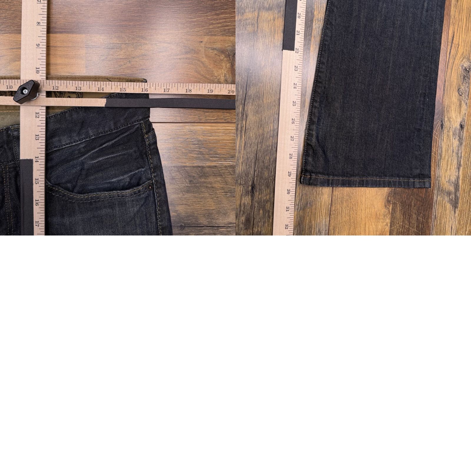 Express Express Jeans Mens Slim Mid Rise 31x30 Blue 2011 Stretch Denim Zip 5-Pocket Logo Modern Straight Vintage No Size US 31 - 8 Thumbnail