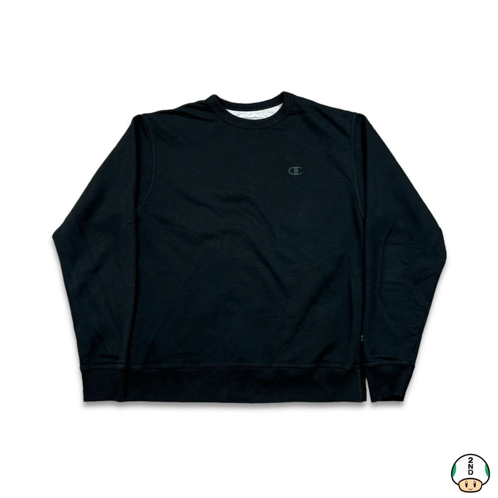 Champion × Vintage Champion Sweatshirt Medium Authentic Logo Pullover Crewneck Size US M / EU 48-50 / 2 - 1 Thumbnail