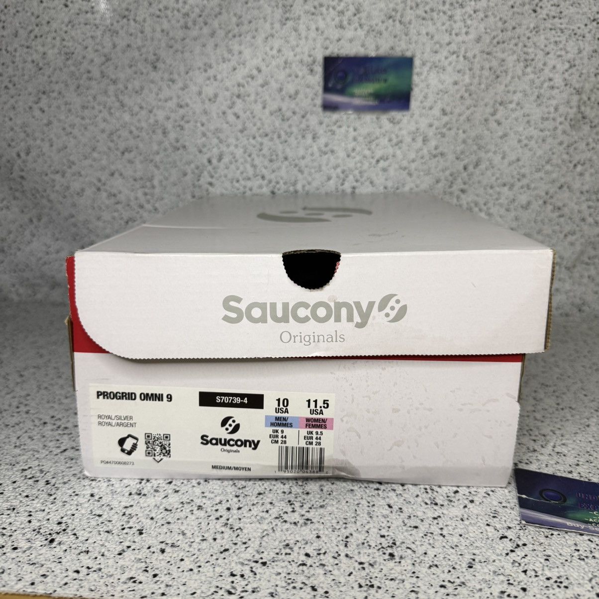 Saucony Saucony Progrid Omni OG Royal Silver 10 Men Size US 10 / EU 43 - 8 Thumbnail