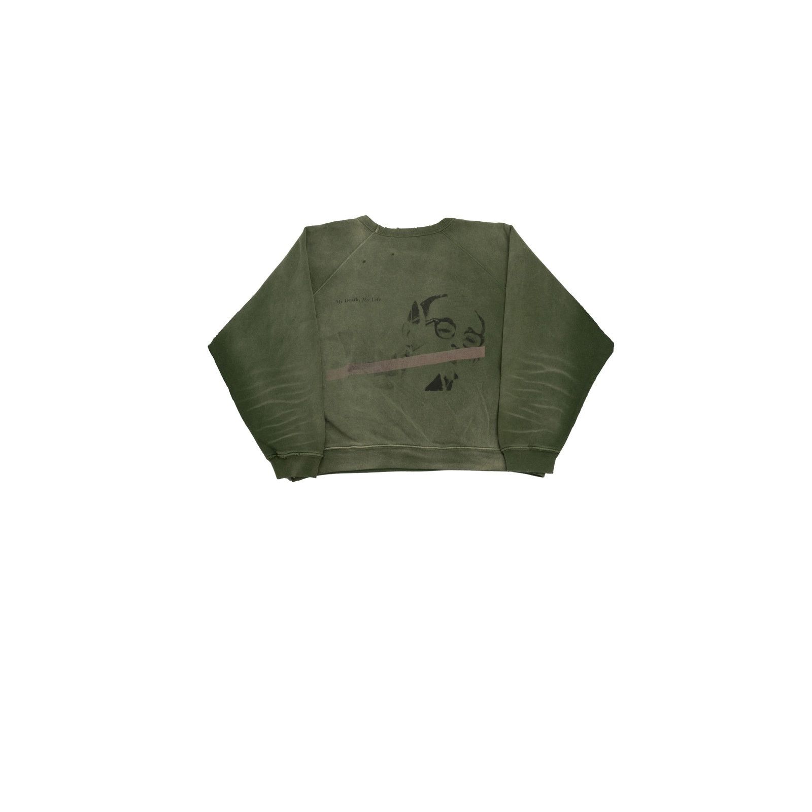 Enfants Riches Deprimes My Death, My Life Raglan Sweatshirt Size US L / EU 52-54 / 3 - 2 Thumbnail