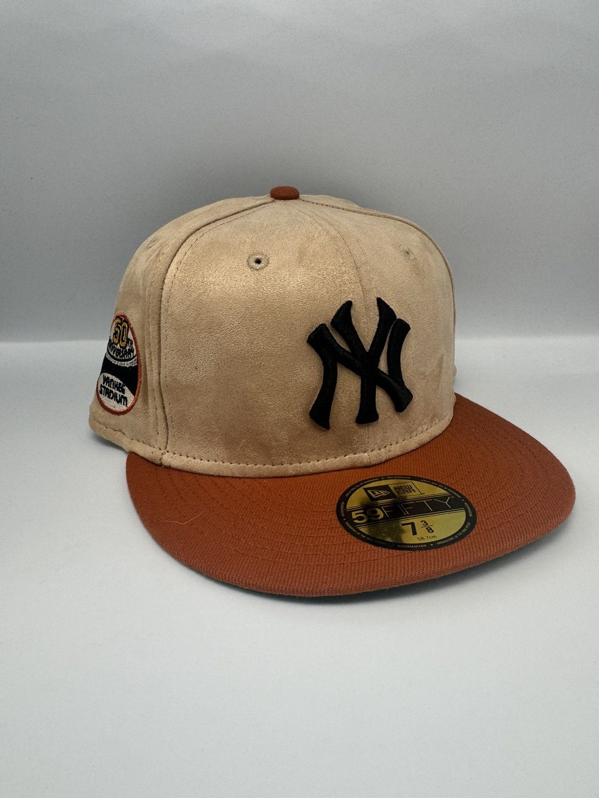New York Yankees 3/8 fitted suede new era hat
