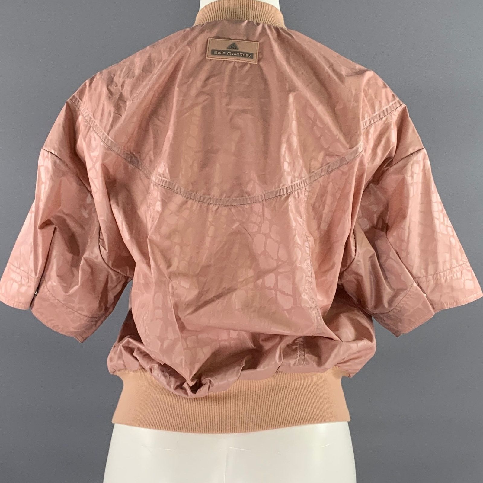 Stella McCartney STELLA McCARTNEY Size S Pink Polyester Giraffe Jacket Size S / US 4 / IT 40 - 4 Thumbnail