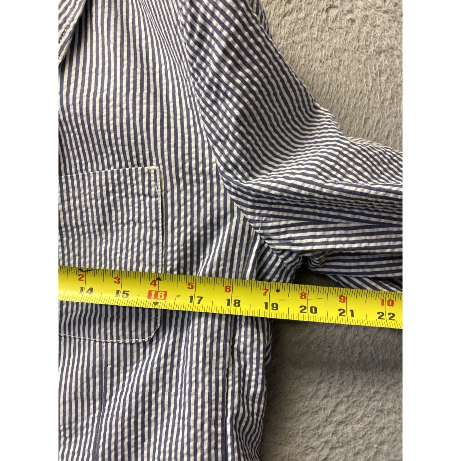 Gap GAP SEERSUCKER LIGHT GRAY STRIPES SUMMER SPORT COAT JACKET MEN'S S NICE /149-15 Size US S / EU 44-46 / 1 - 4 Thumbnail