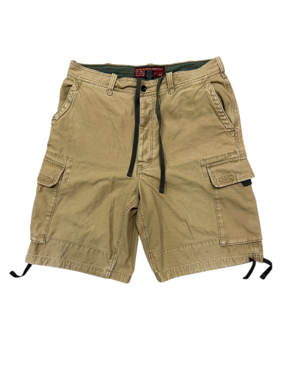 Abercrombie & Fitch Abercrombie and fitch khakis cargo short pants Size US 34 / EU 50 - 1 Thumbnail