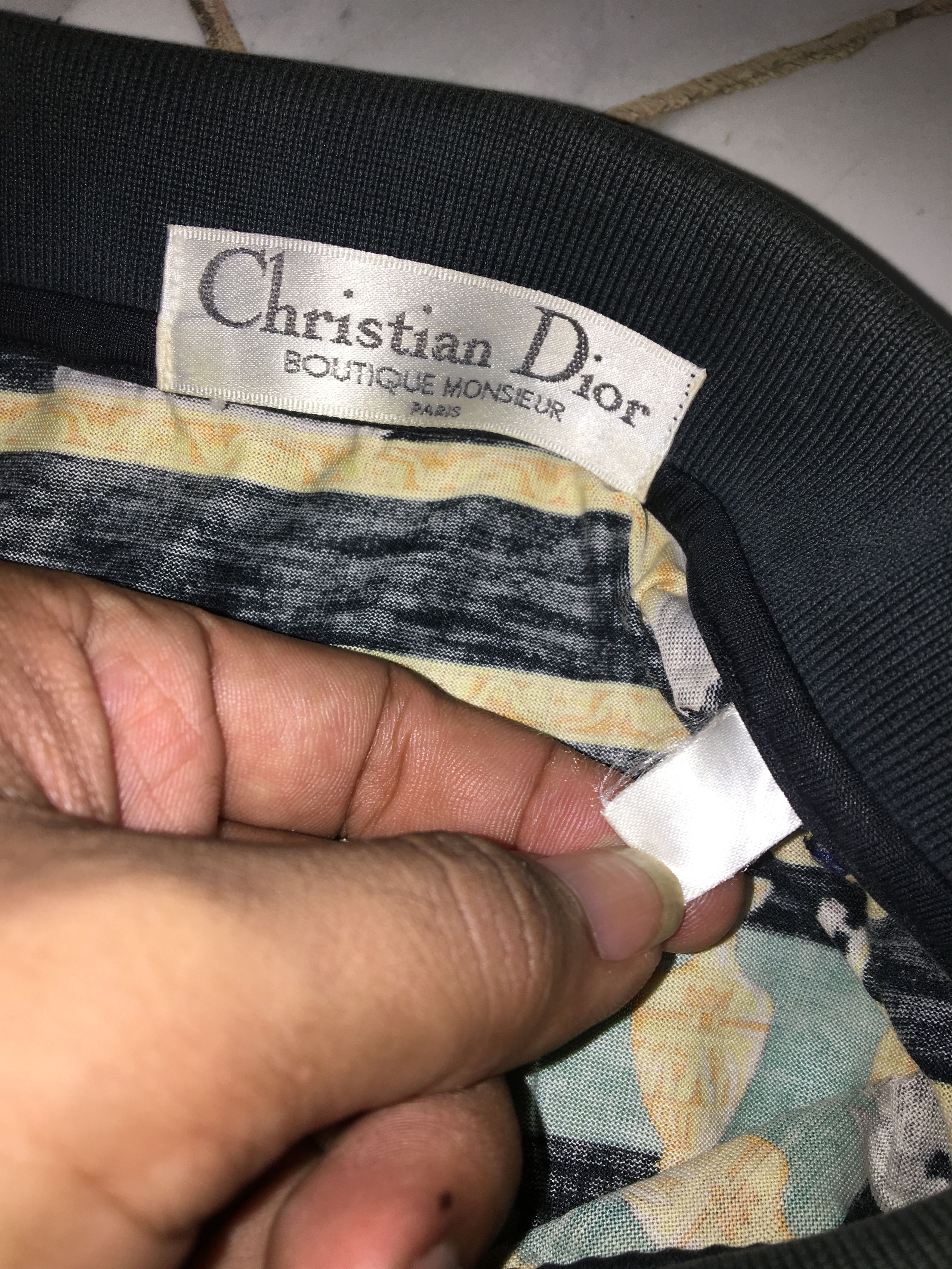 Christian Dior Monsieur Vintage Christian Dior Boutique Monsieur Paris Polo Shirt Size US L / EU 52-54 / 3 - 9 Thumbnail
