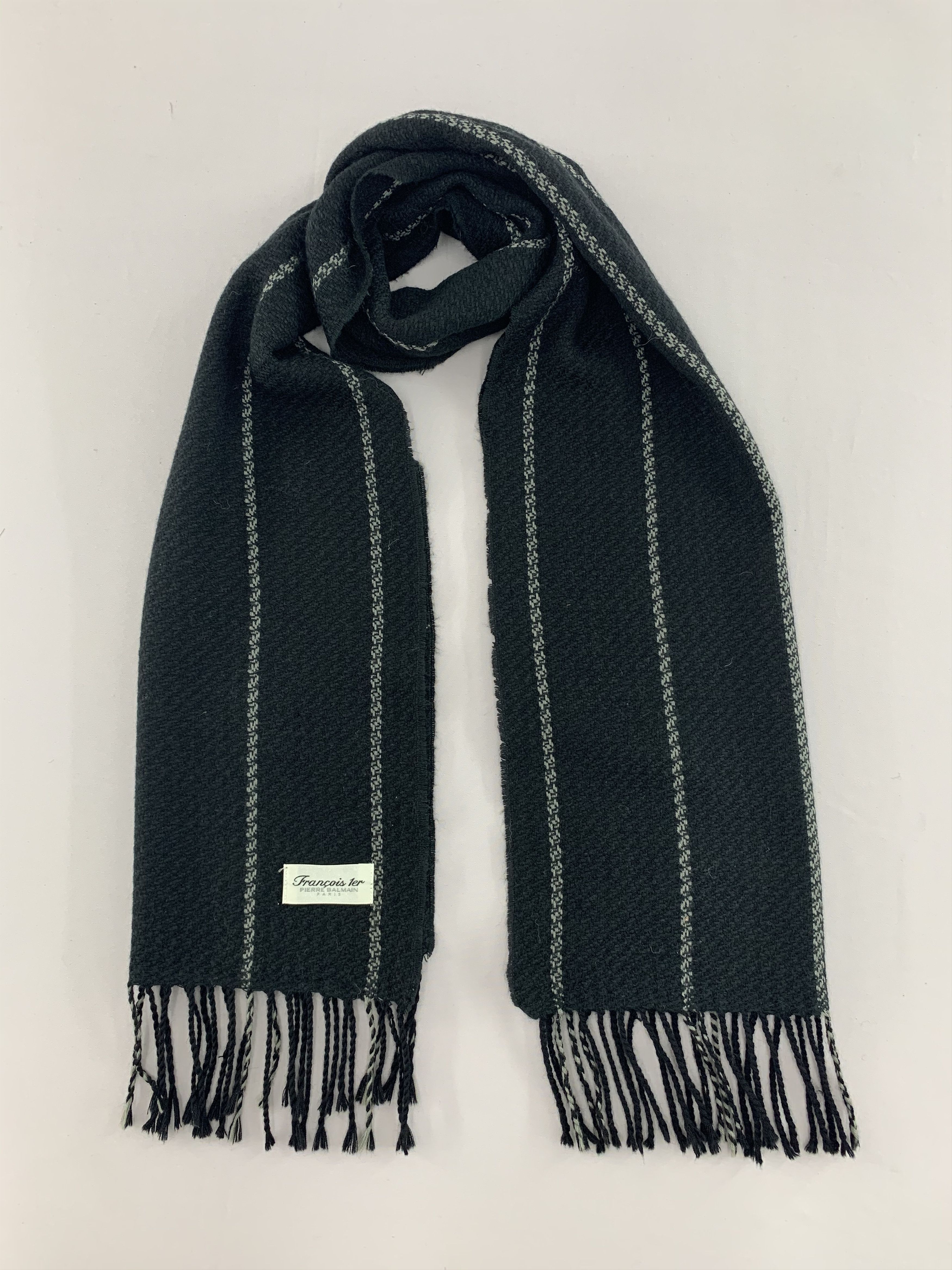 Pierre Balmain Pierre Balmain Scarf Wool Muffler Neck Wrap BL4367 Size ONE SIZE - 1 Thumbnail