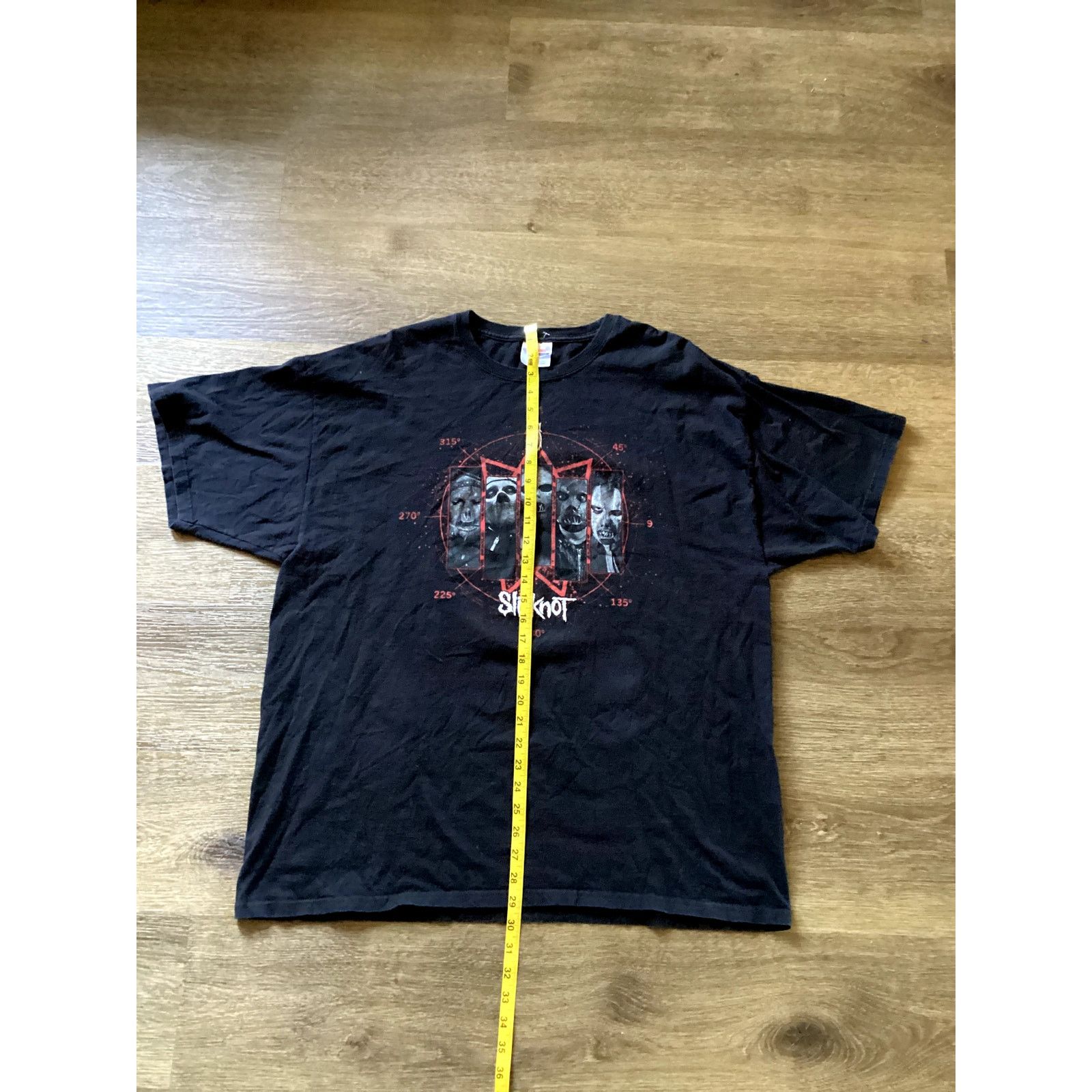 Hanes Vintage Y2K Slipknot TEE Size US XXL / EU 58 / 5 - 4 Thumbnail