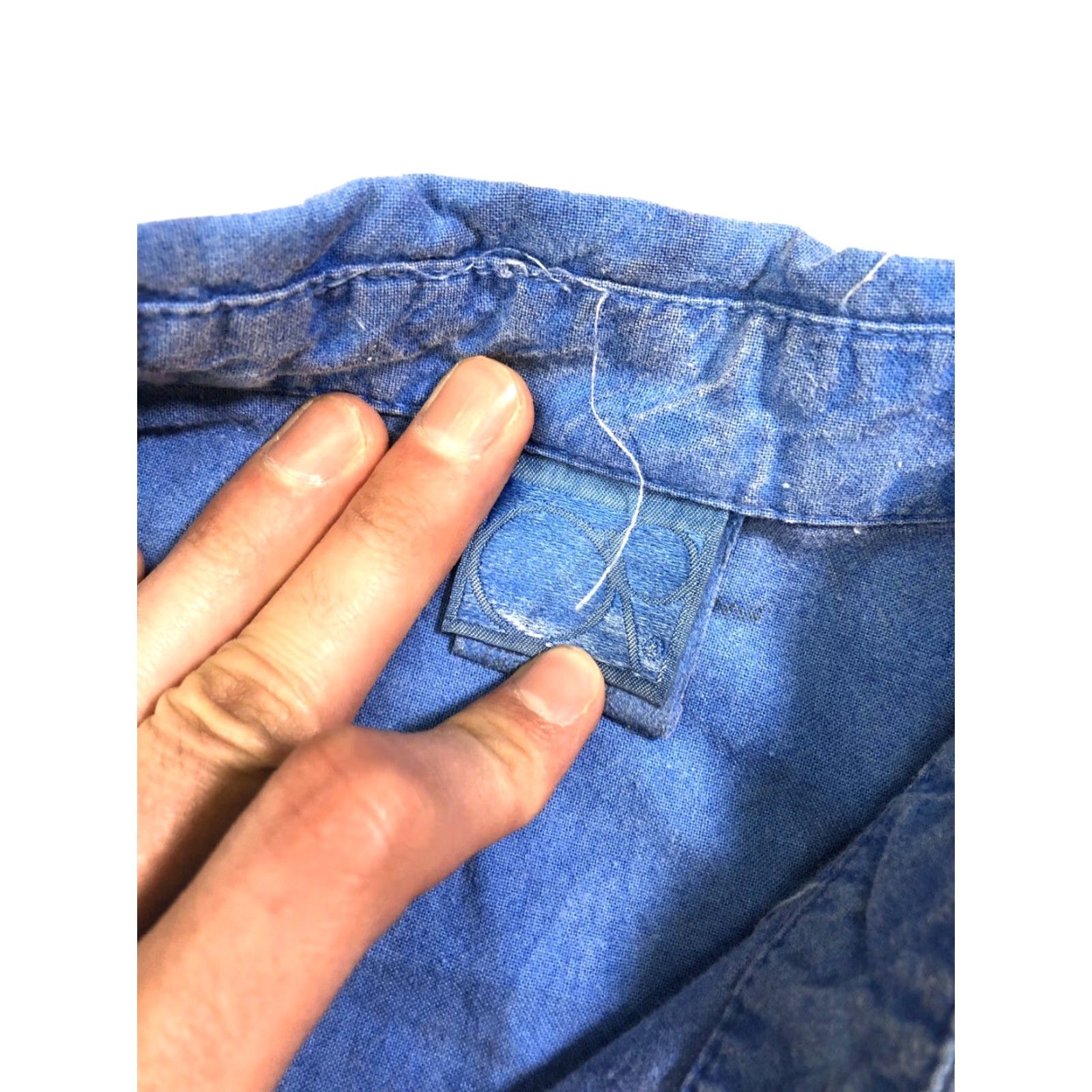 Ocean Pacific VINTAGE Ocean Pacific Tie Dye Button Up Shirt Blue Surf Graphic J21 M Adults 90s Shirt Size US M / EU 48-50 / 2 - 4 Thumbnail