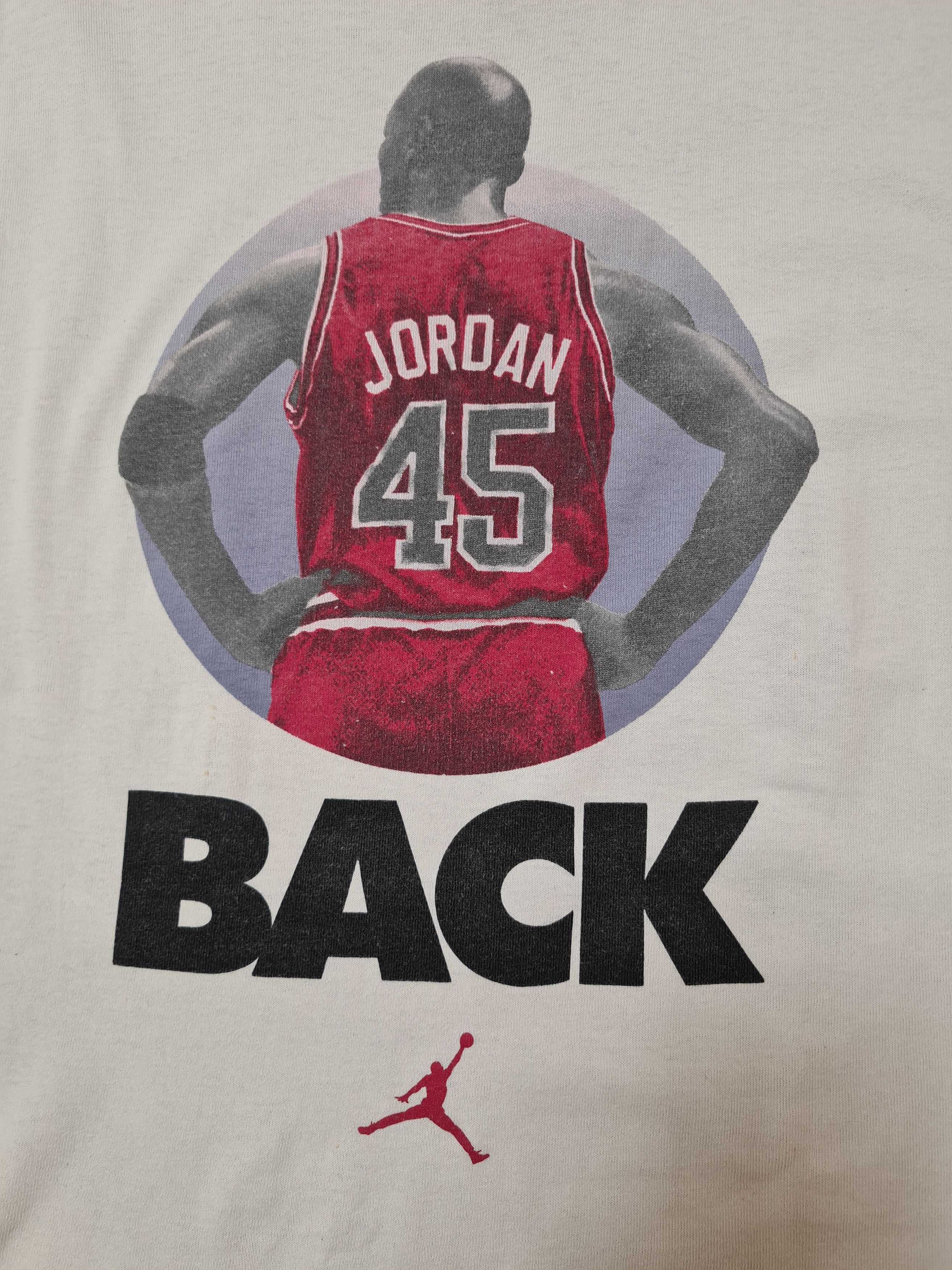 NBA VINTAGE NIKE MICHAEL JORDAN SHIRT AIR JORDAN 90s RETRO SHIRT Size US M / EU 48-50 / 2 - 4 Thumbnail