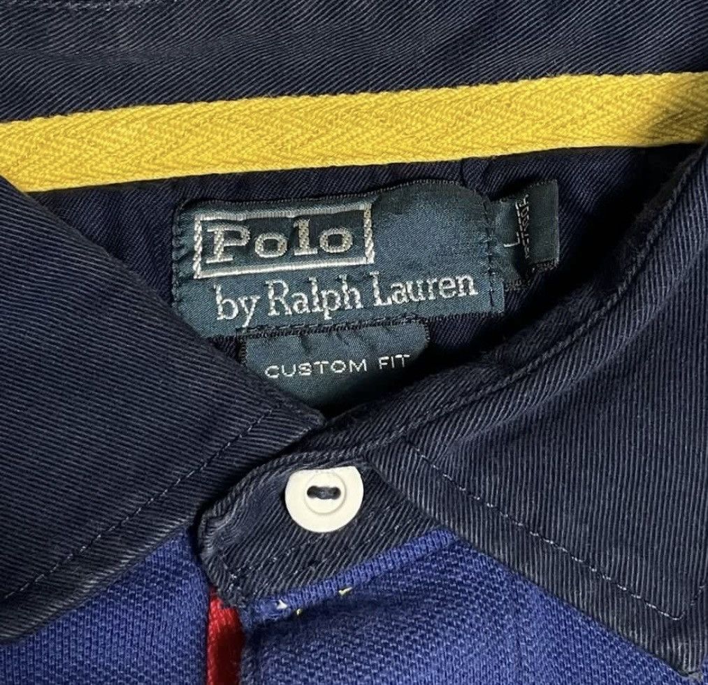 Polo Ralph Lauren × Vintage Polo Ralph Lauren Striped PRLC Polos Size US L / EU 52-54 / 3 - 3 Thumbnail
