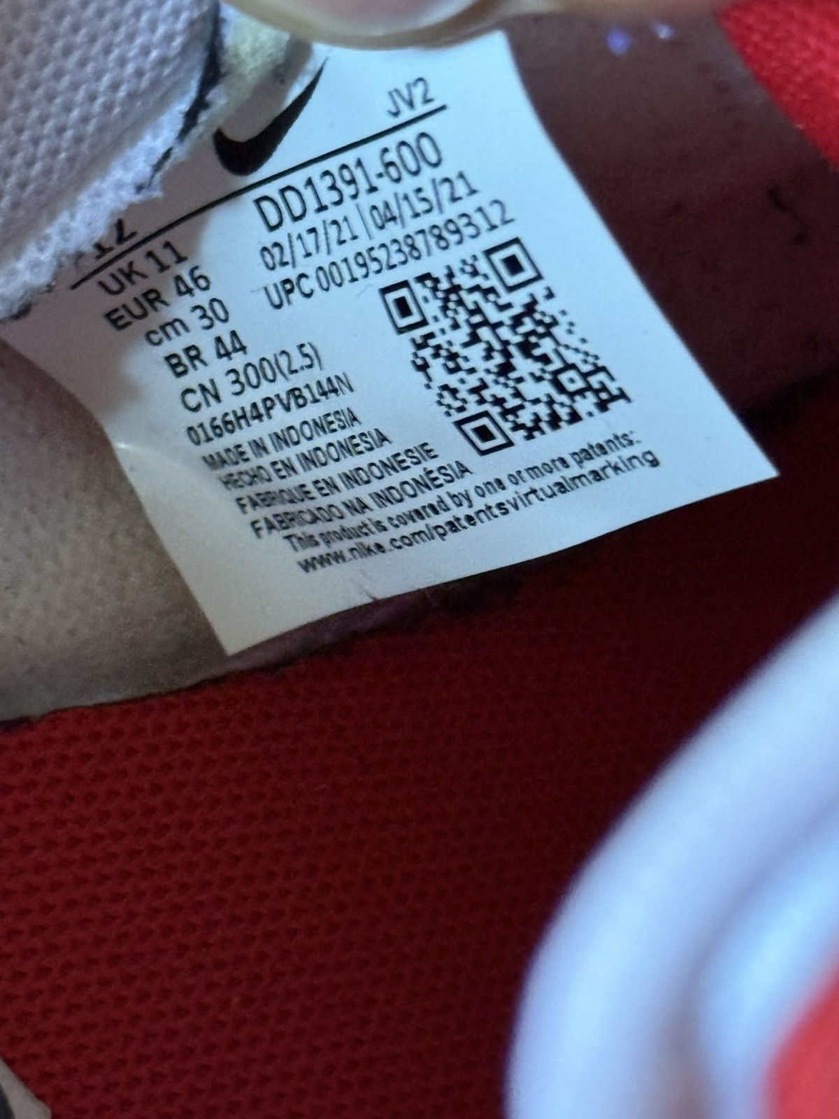 Nike Nike Dunk Championship Red Size 12 Size US 12 / EU 45 - 6 Thumbnail