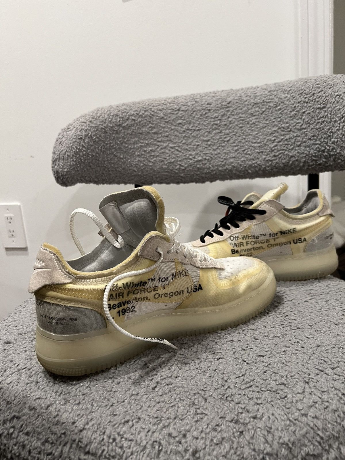 Nike × Off-White Off White x Nike Air Force Size US 9 / EU 42 - 7 Thumbnail