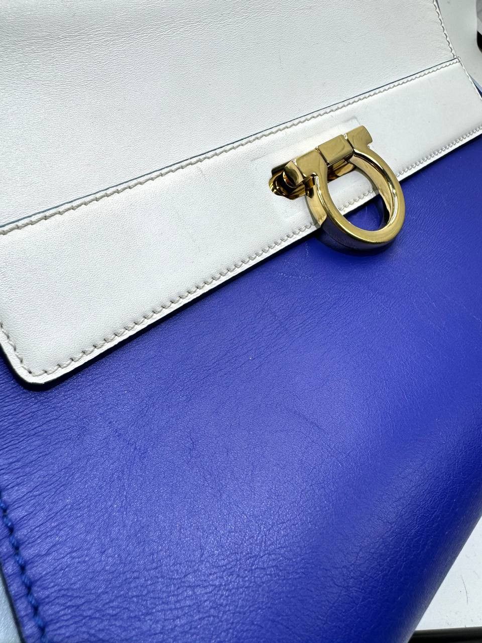 Salvatore Ferragamo Salvatore Ferragamo Medium Sofia Leather Satchel Size ONE SIZE - 17 Thumbnail