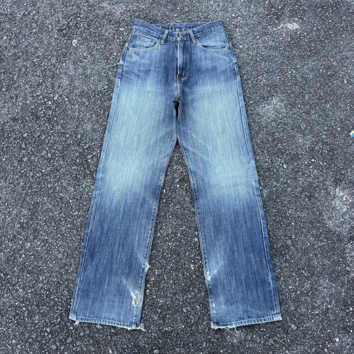Japanese Brand vinatege gold rush Mud wash denim jean pants Size US 28 / EU 44 - 2 Thumbnail