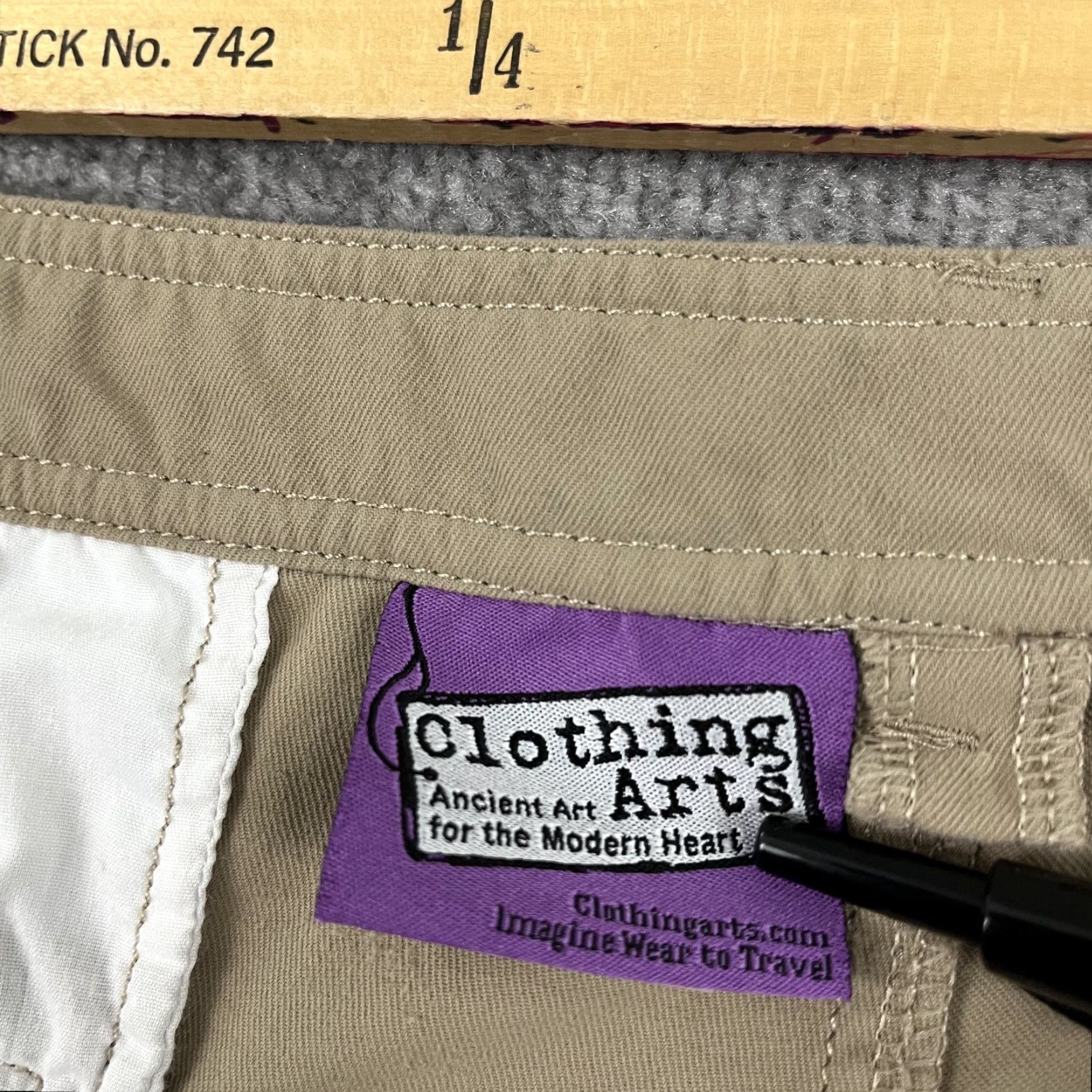 Vintage VINTAGE Clothing Arts P Cubed Pick Pocket Proof Pants Mens 40x30 Nylon Casual Travel Outdoor Size US 40 / EU 56 - 2 Thumbnail