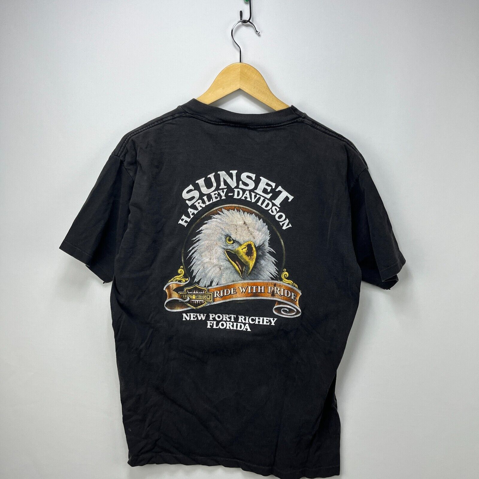 Vintage Vintage 1990 HarleyDavidson 3D The Last Biker on Earth Large Size US L / EU 52-54 / 3 - 6 Thumbnail