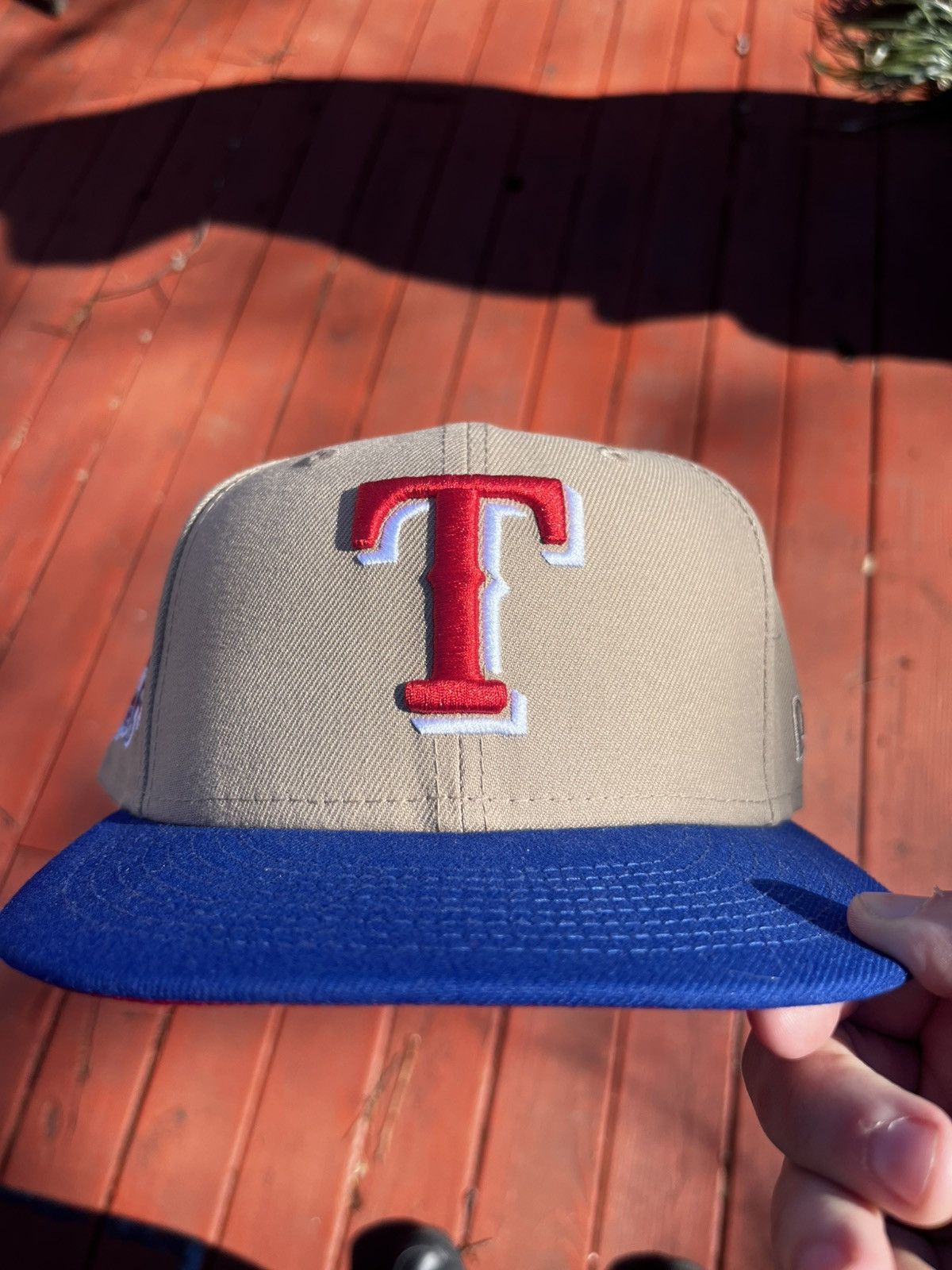 New Era × Vintage Rangers Beige All Star Patch Size ONE SIZE - 1 Thumbnail