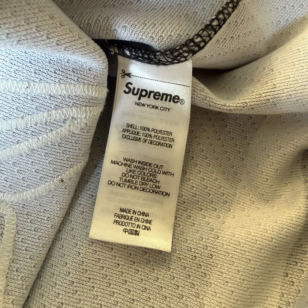 Supreme Supreme Bones Hockey Jersey Black FW23 Size US XL / EU 56 / 4 - 8 Thumbnail